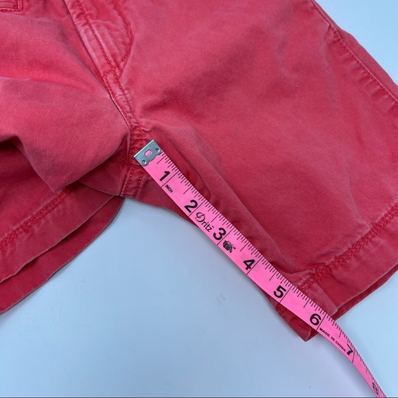 Gap Kids Adjustable Waste Coral Khaki Shorts Boys Size 6 Regular - Picture 5 of 10